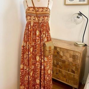 NEW American Eagle Boho Dress Toe Back with Pockets